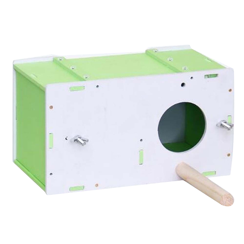 Quality Parakeet Budgie Cockatiel Bird Breeding Nest Box Isolation Birdhouse For Pet Birds - 5