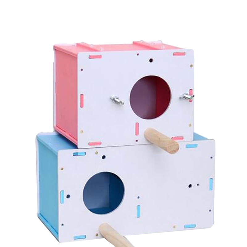 Quality Parakeet Budgie Cockatiel Bird Breeding Nest Box Isolation Birdhouse For Pet Birds - 1