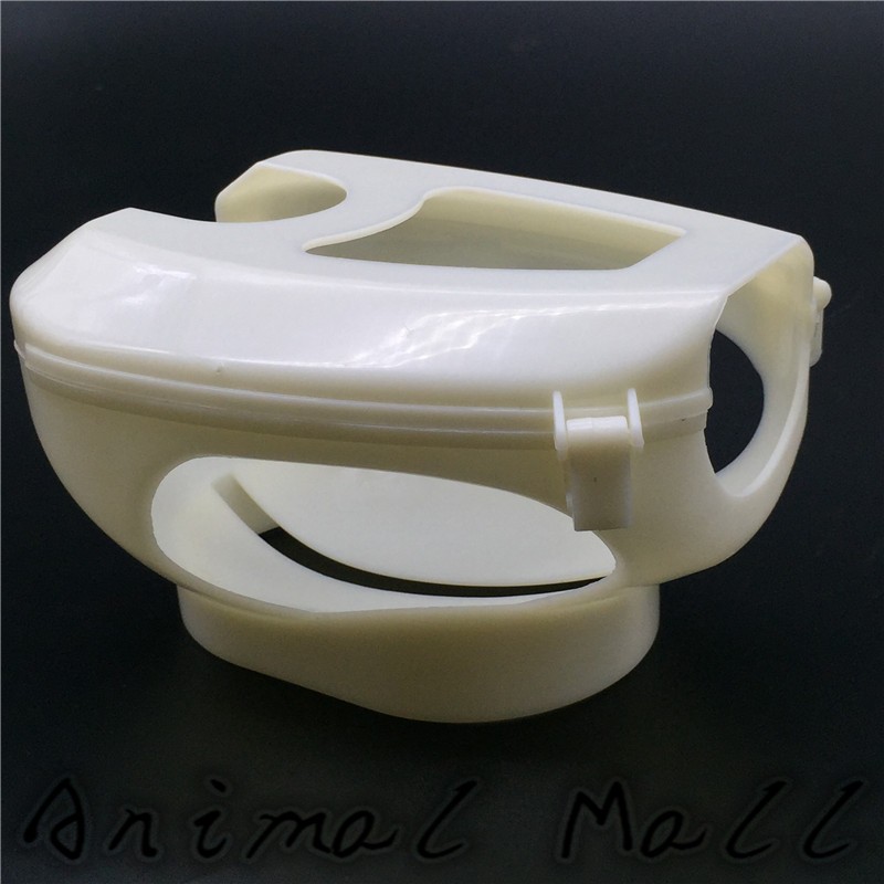 Durable White Pigeon Holder Bird Care Tool Medication Dispenser For Aviary And Retail Use - 3