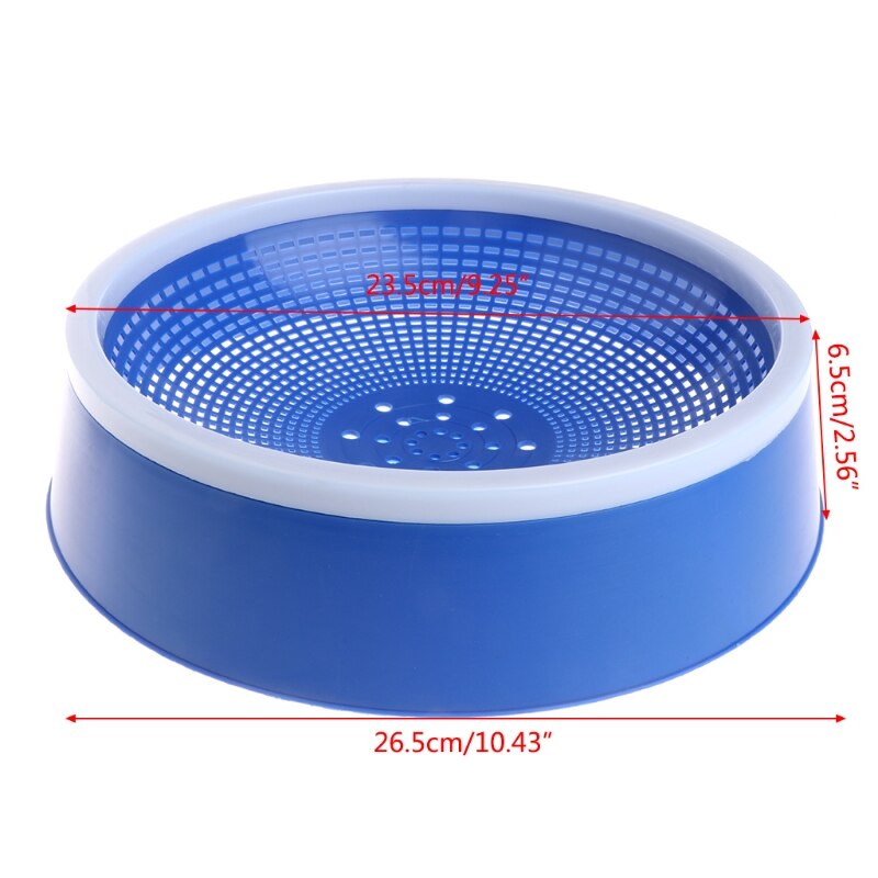 Plastic Breeding Bowl Blue Pigeon Eggs Nest Birds Dehumidification Basin D08f Supply Durable And Lightweight - 5