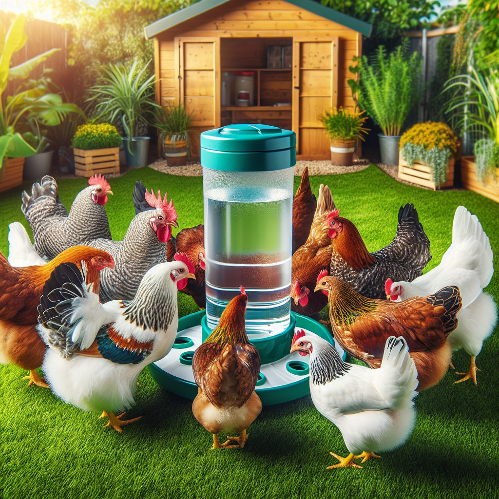 Understanding the Importance of Clean Drinking Water for Backyard Chickens  