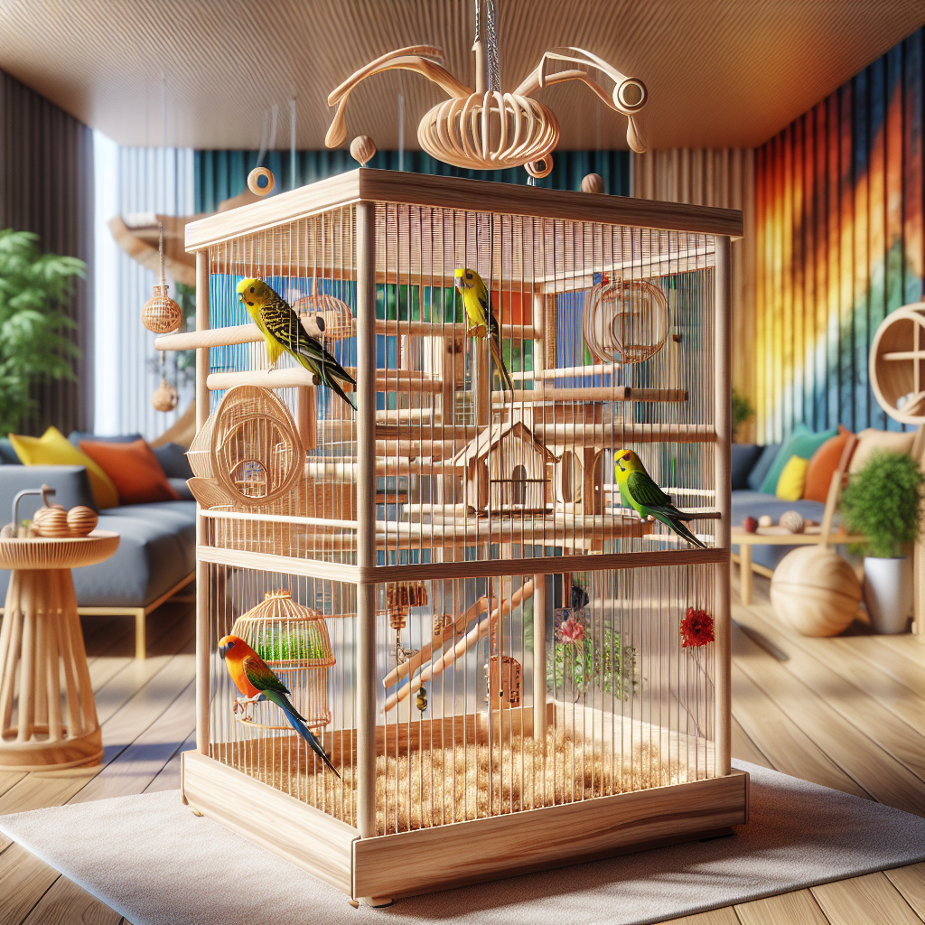 Choosing the Best Wooden Bird Cages for Parakeets and Sparrows  
