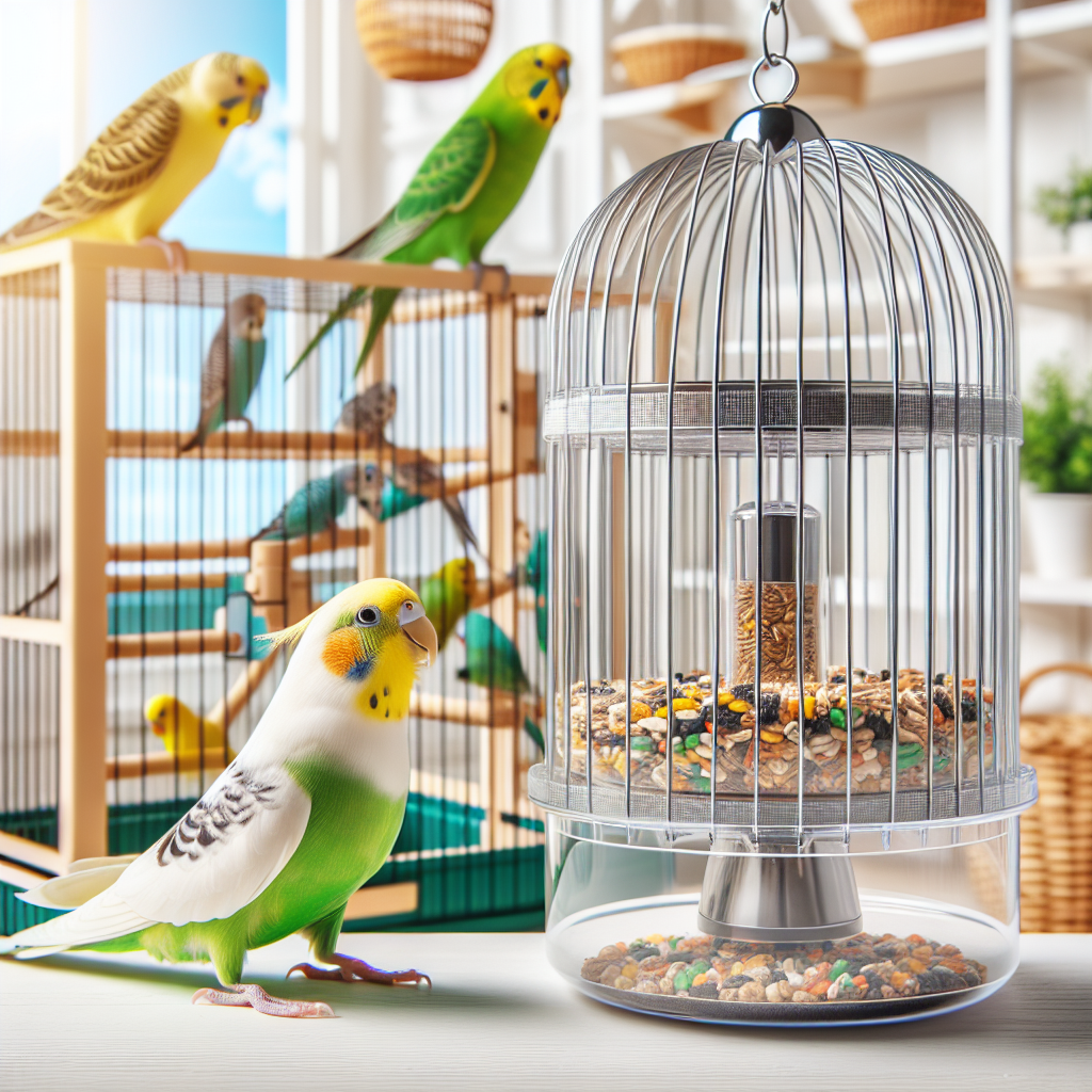 Understanding the Benefits of Automatic Acrylic Bird Feeders for Parakeets and Cockatiels  