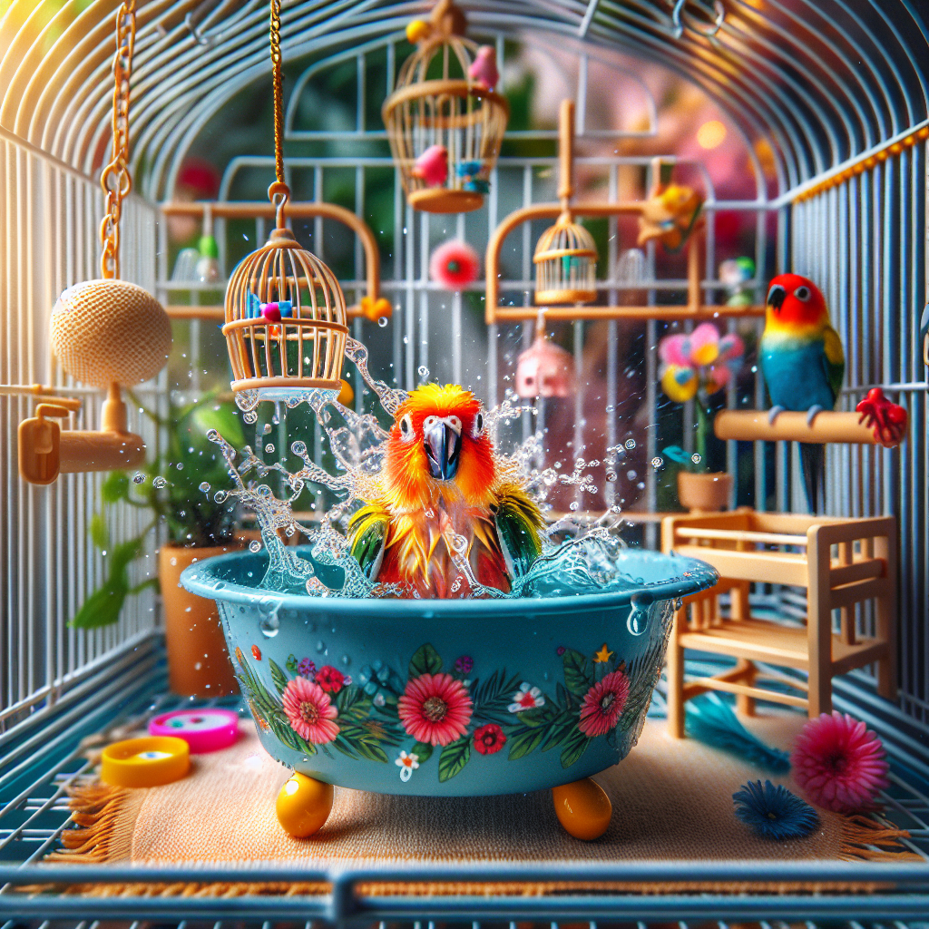 Understanding the Benefits of Small Parrot Bathtub for Pet Bird Hygiene  