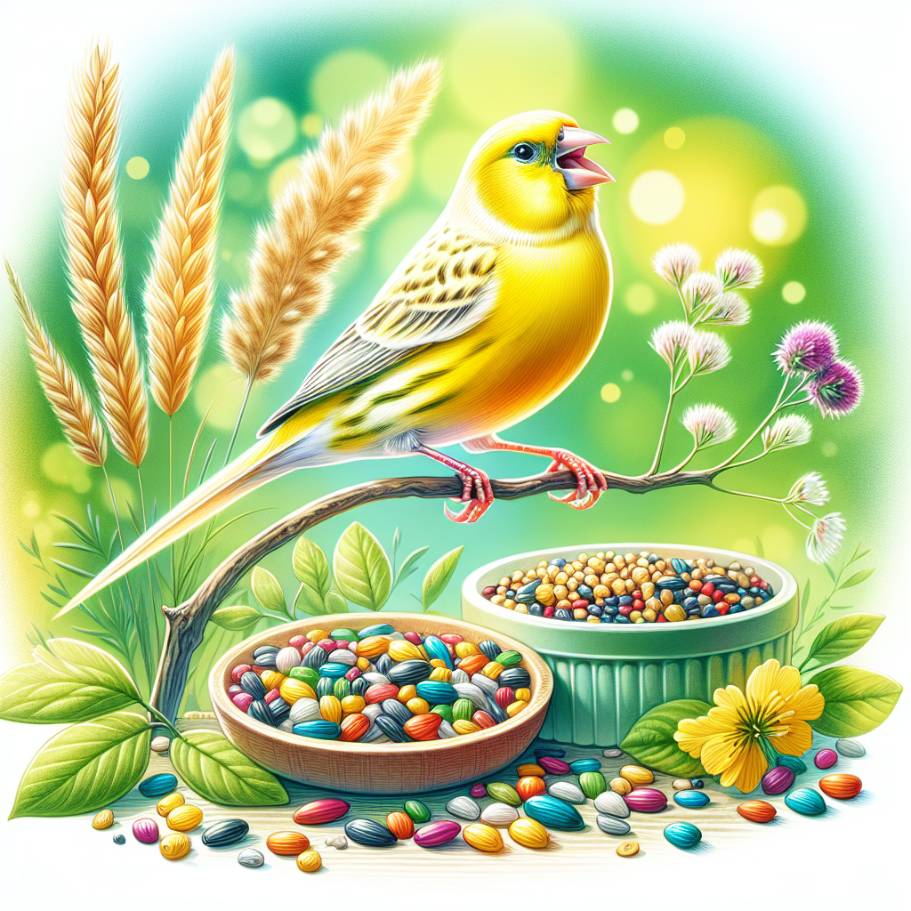 Understanding the Nutritional Needs of Canary Birds  