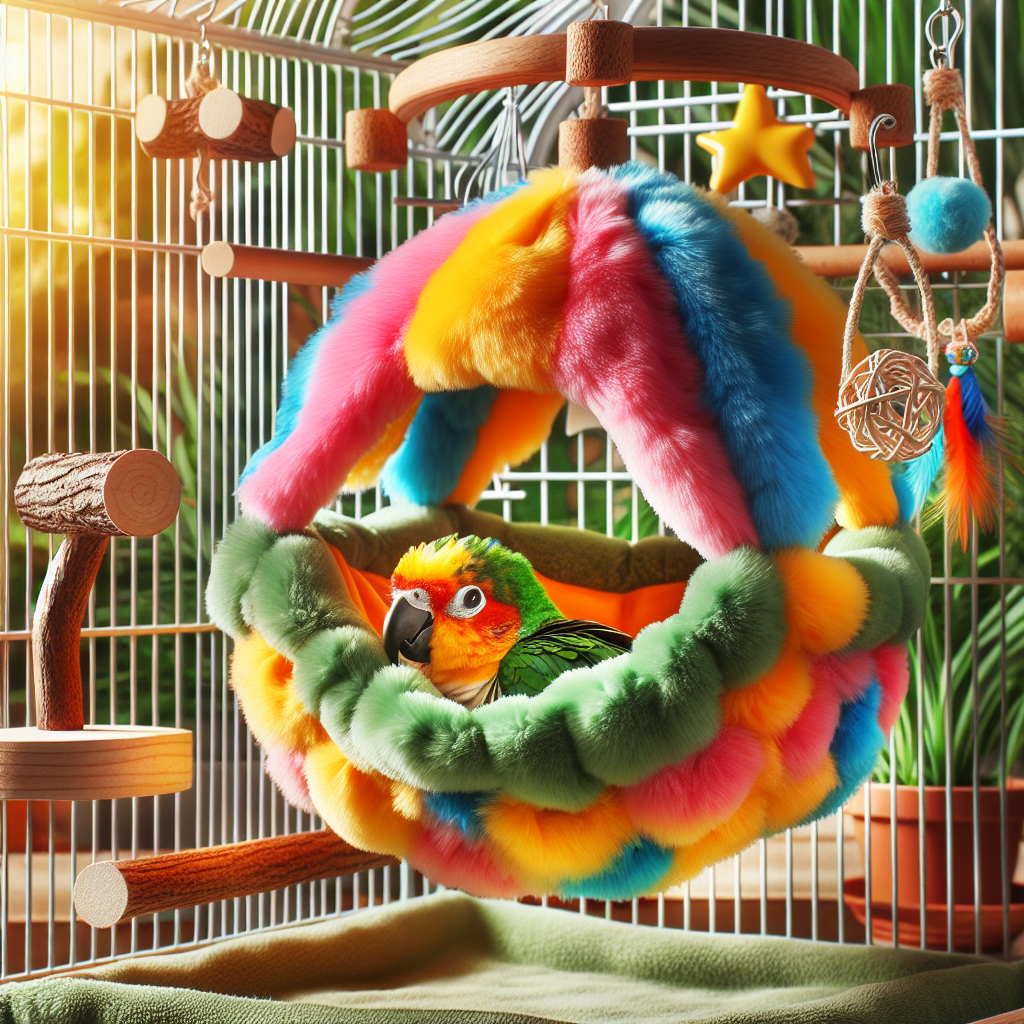 The Benefits of Cozy Bird Cage Hammocks for Small Pets Relaxation  