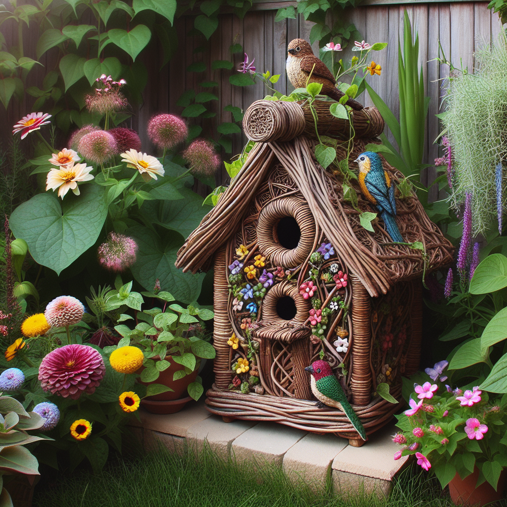 Design Features That Make Handcrafted Birdhouses Stand Out in Your Outdoor Decor  
