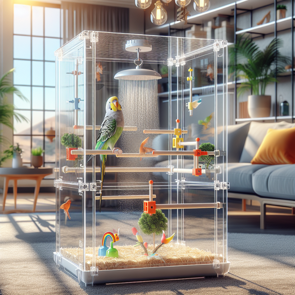 Understanding the Importance of Safe and Comfortable Bird Cages for Small Birds with Easy Mobility  