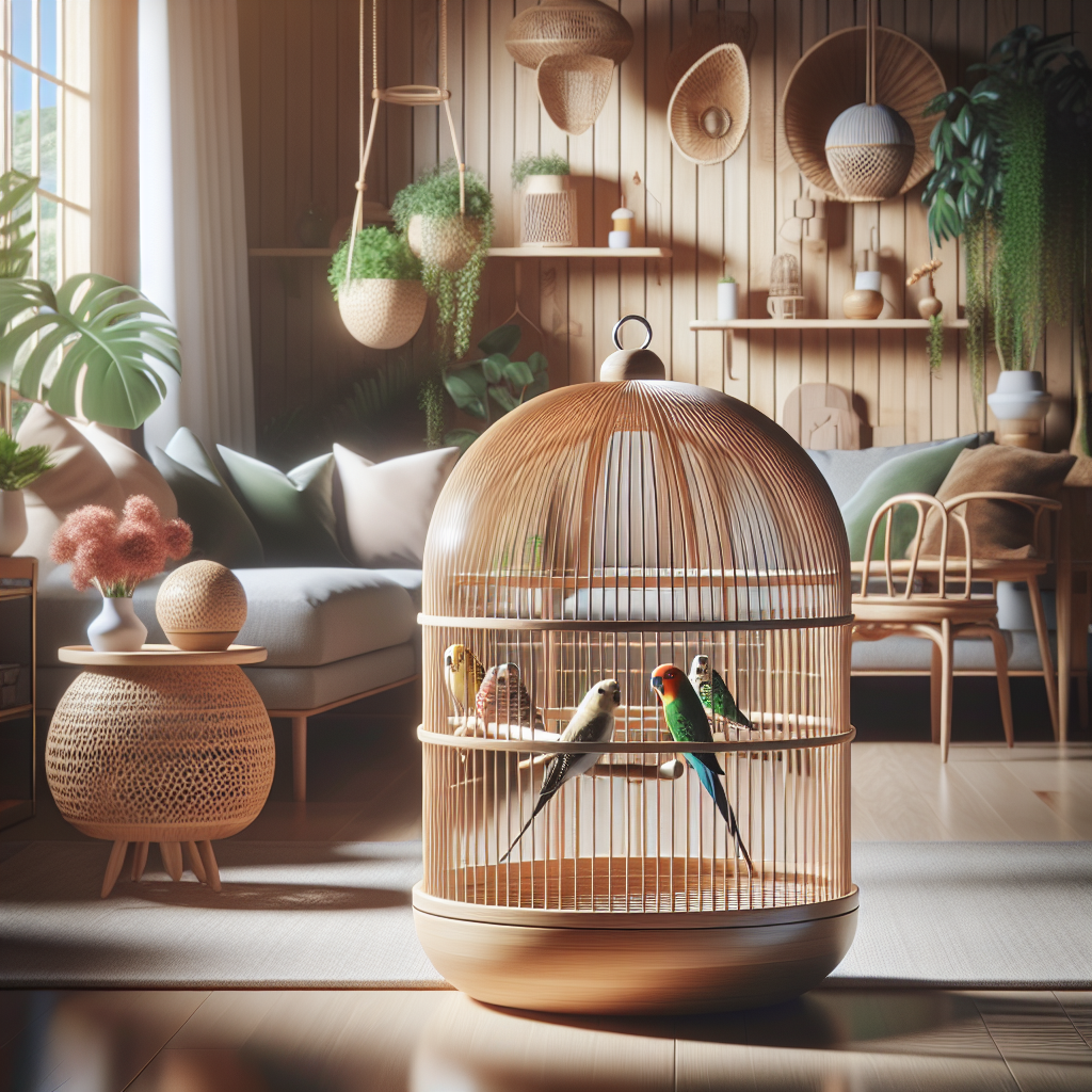 Why Choose an Eco-friendly Bamboo Bird Cage for Your Feathered Friends?  