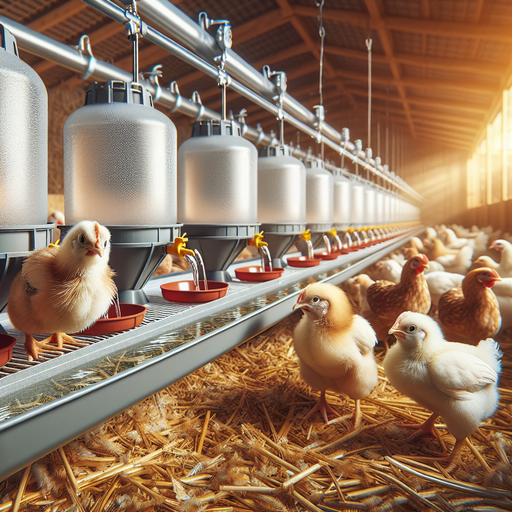 Understanding the Benefits of Using Automatic Poultry Drinker Cups for Chickens  