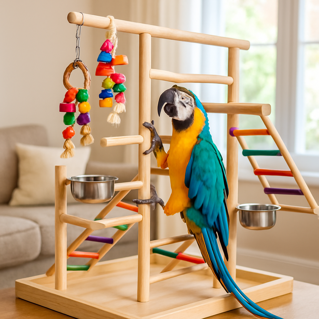 How Climbing and Exercise Promote Health in Your Feathered Friend  