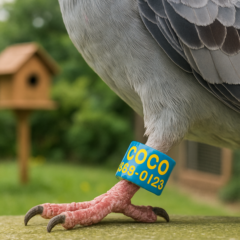 The Importance of Custom Identification Bands for Pet Pigeons  
