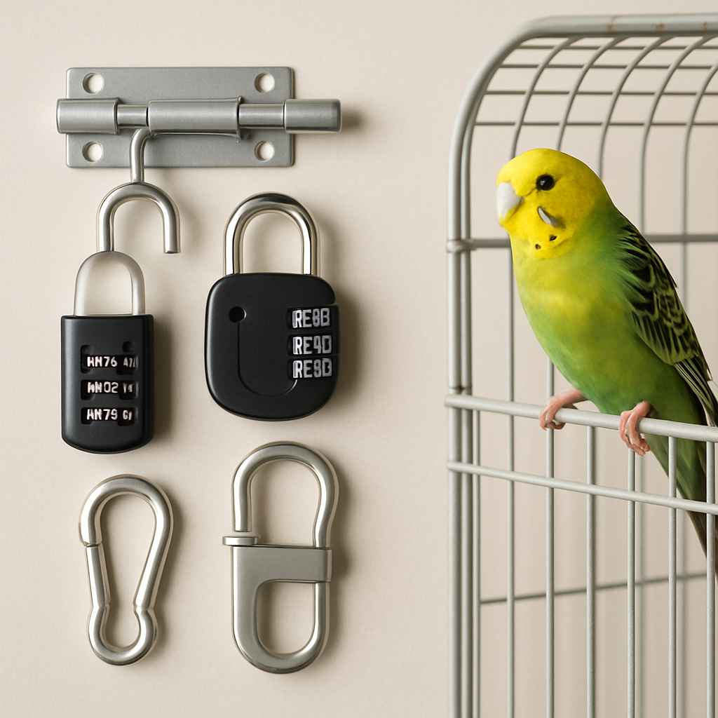 Comparing Locking Mechanisms: Which is Ideal for Your Bird Cage? Comparing Locking Mechanisms: Which is Ideal for Your Bird Cage?