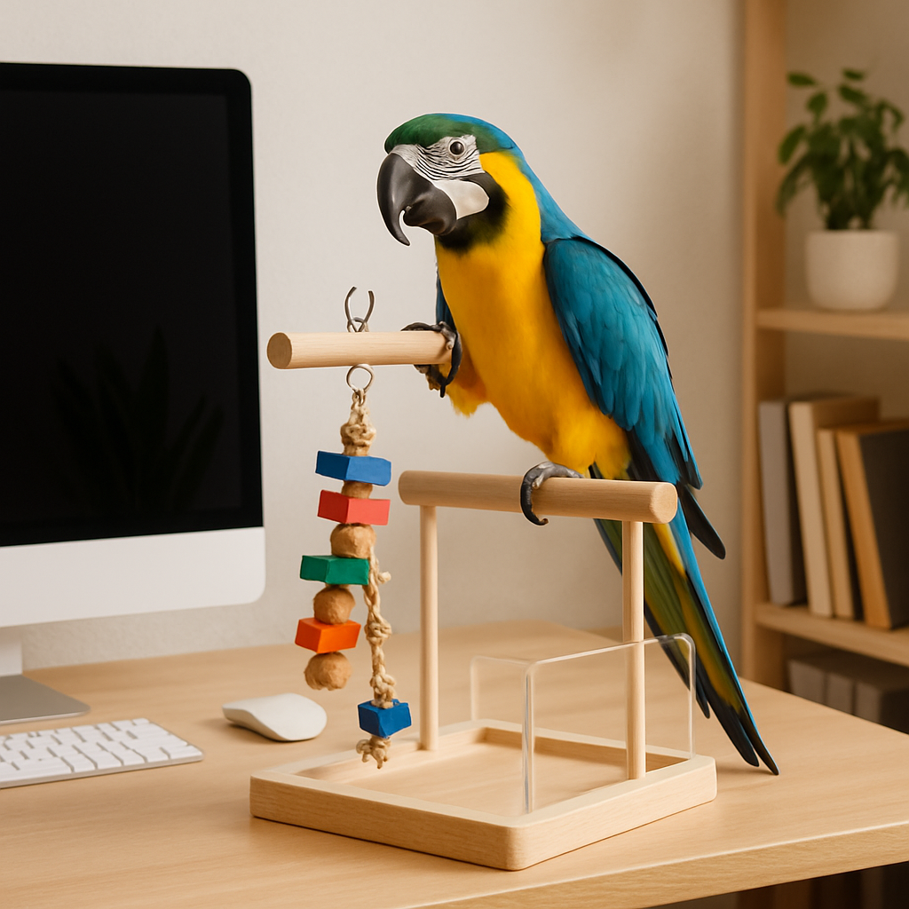 Creating a Stimulating Environment: Benefits of a Comfortable Playstand for Parrots in Home Office Creating a Stimulating Environment: Benefits of a Comfortable Playstand for Parrots in Home Office