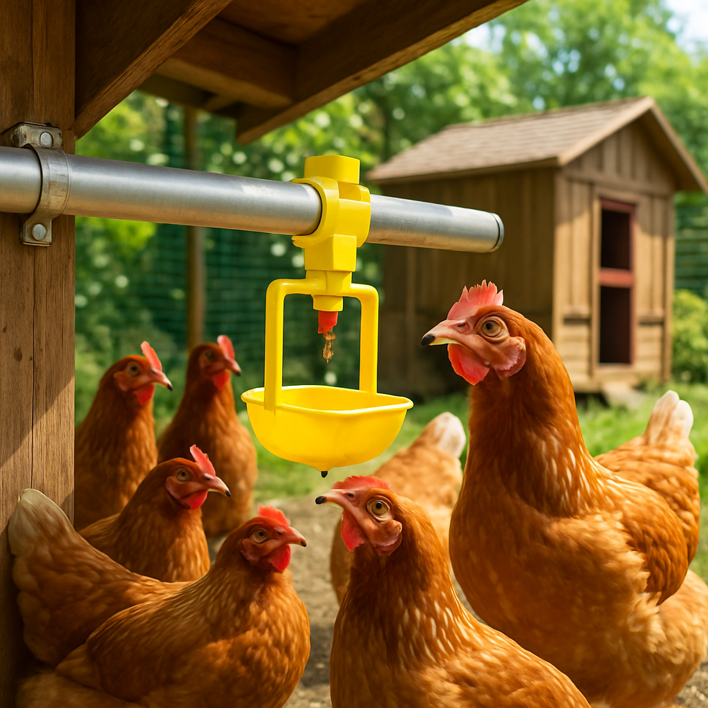 Effortless Installation of an Easy Installation Poultry Watering System for Farmers  