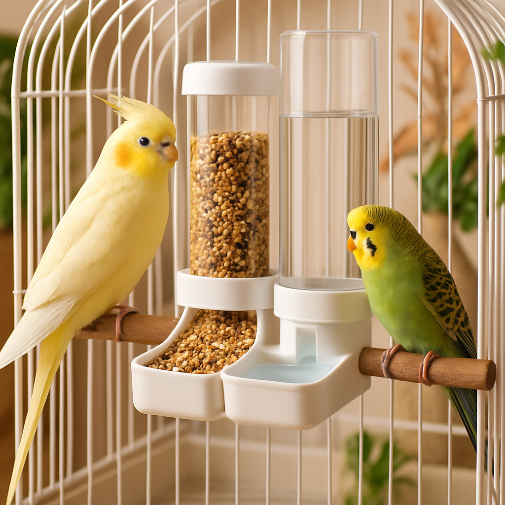 Reducing Food Waste with the Best Bird Feeders for Small Birds with Water Dispenser  