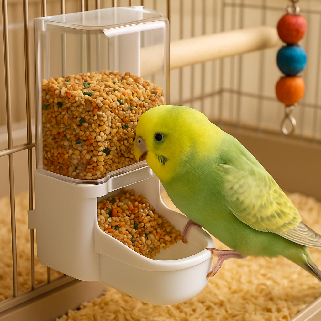 Promoting Healthy Eating Habits in Small Birds through Automated Feeding Solutions
