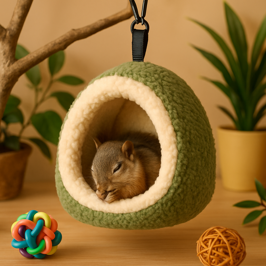 The Versatility of Adjustable Hammock Huts for Pet Squirrels and Birds  