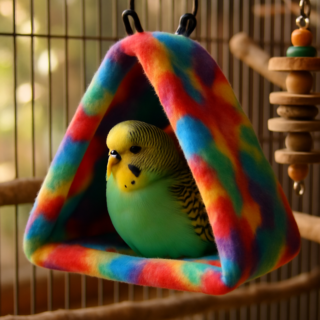 Creating a Safe Retreat for Parakeets to Sleep and Relax  