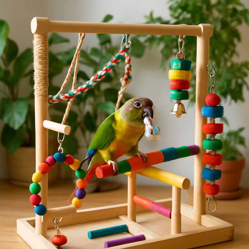 Engaging Bird Play Gym for Exercise and Mental Stimulation: Features to Look For  